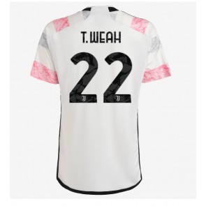 Maillot de foot Juventus Timothy Weah #22 Extérieur 2023-24 Manches Courte